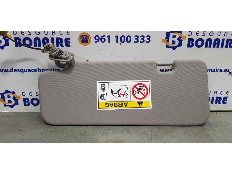 Recambio de parasol derecho para alfa romeo stelvio (630) super q4 referencia OEM IAM 156125497  