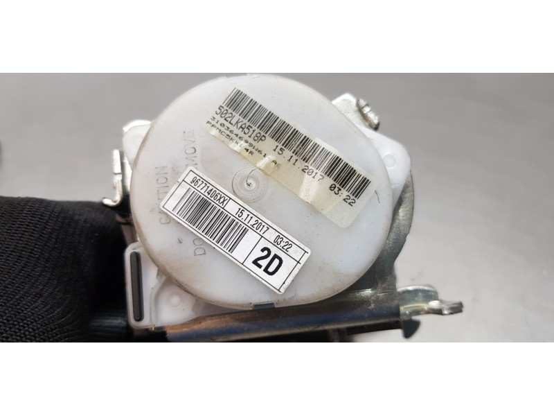 Recambio de cinturon seguridad trasero derecho para citroen c4 picasso feel referencia OEM IAM 96771406XX  