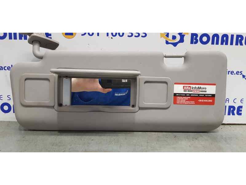 Recambio de parasol izquierdo para alfa romeo stelvio (630) super q4 referencia OEM IAM 156125488  