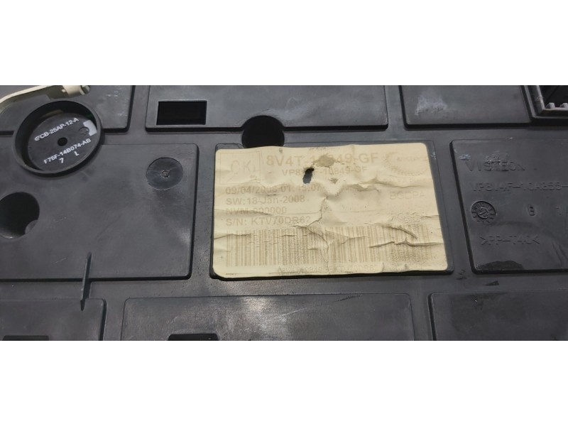 Recambio de cuadro instrumentos para ford focus lim. (cb4) trend referencia OEM IAM 1671186 8U4T10849GJ  Recambio de cuadro instrumentos para ford focus lim. (cb4) trend referencia OEM IAM 1671186 8U4T10849GJ
