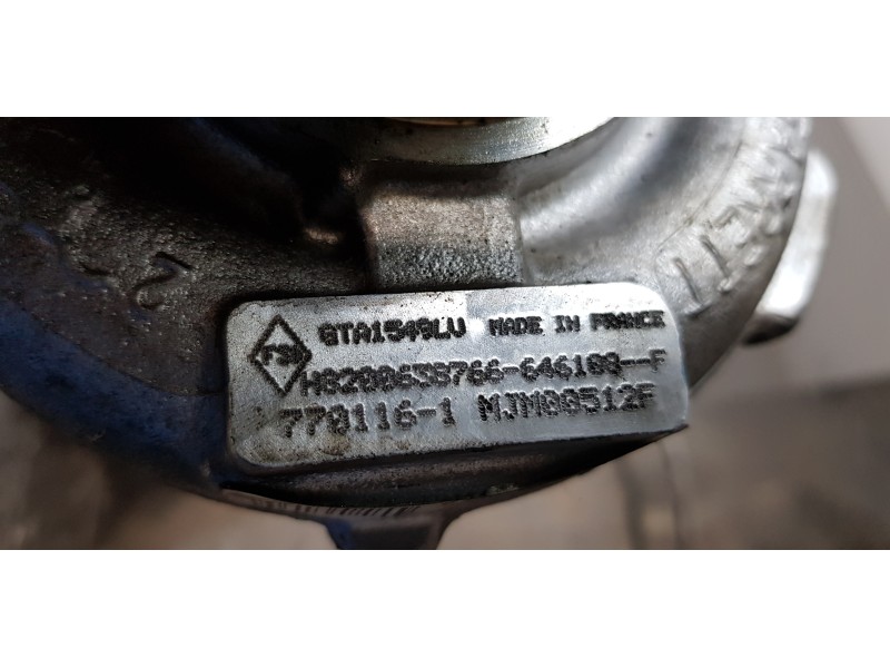 Recambio de turbocompresor para renault laguna iii privilege referencia OEM IAM H8200638766   Recambio de turbocompresor para renault laguna iii privilege referencia OEM IAM H8200638766