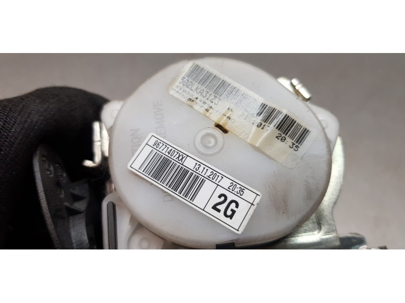 Recambio de cinturon seguridad trasero izquierdo para citroen c4 picasso feel referencia OEM IAM 96771407XX   Recambio de cinturon seguridad trasero izquierdo para citroen c4 picasso feel referencia OEM IAM 96771407XX