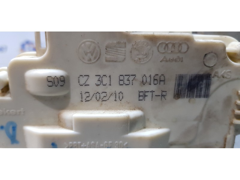 Recambio de cerradura puerta delantera derecha para volkswagen passat variant (365) edition bluemotion referencia OEM IAM 3C1837 Recambio de cerradura puerta delantera derecha para volkswagen passat variant (365) edition bluemotion referencia OEM IAM 3C1837