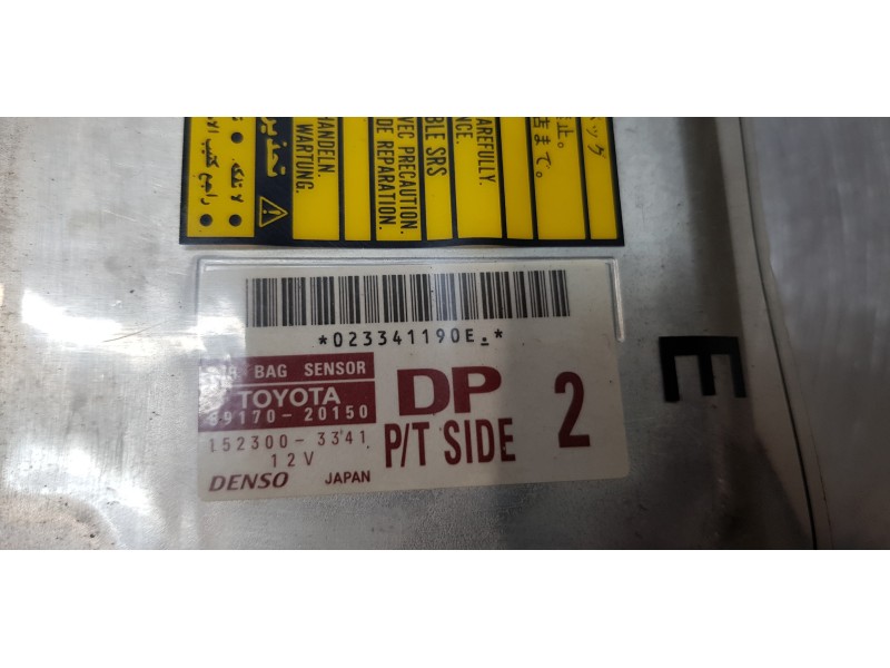 Recambio de centralita airbag para toyota celica (t23) 1.8 referencia OEM IAM 8917020150   Recambio de centralita airbag para toyota celica (t23) 1.8 referencia OEM IAM 8917020150