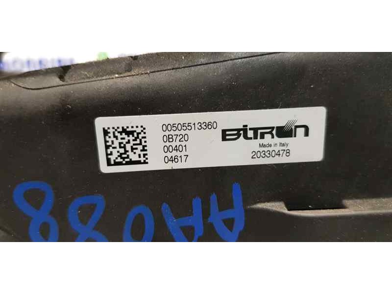 Recambio de pedal acelerador para alfa romeo stelvio (630) super q4 referencia OEM IAM 00505513360  