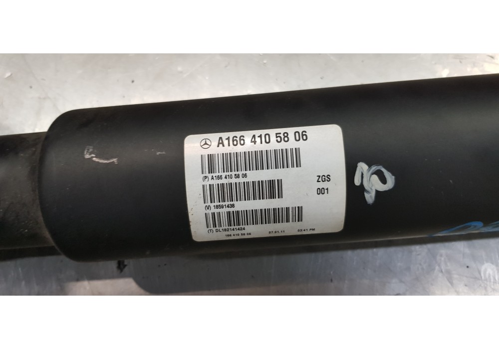 Recambio de transmision central para mercedes clase m (w166) ml 350 bluetec (166.004) referencia OEM IAM A1664105806  