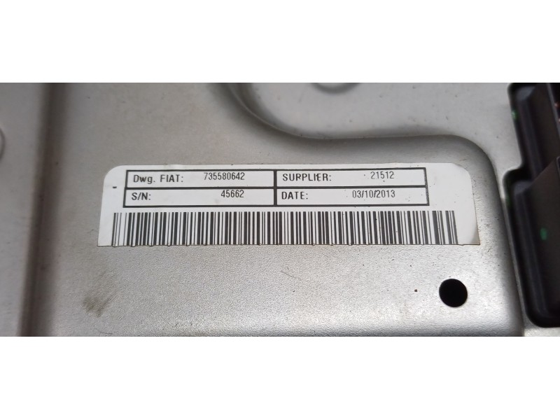 Recambio de columna direccion para lancia ypsilon (402) silver referencia OEM IAM 735580642  