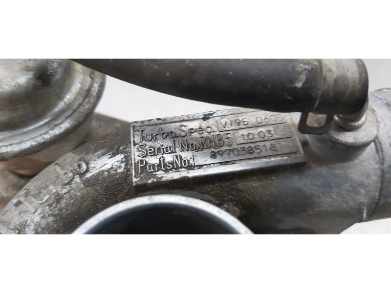 Recambio de turbocompresor para opel monterey ltd referencia OEM IAM 8970385181  