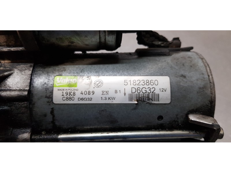 Recambio de motor arranque para alfa romeo mito (145) progression referencia OEM IAM 51823860  