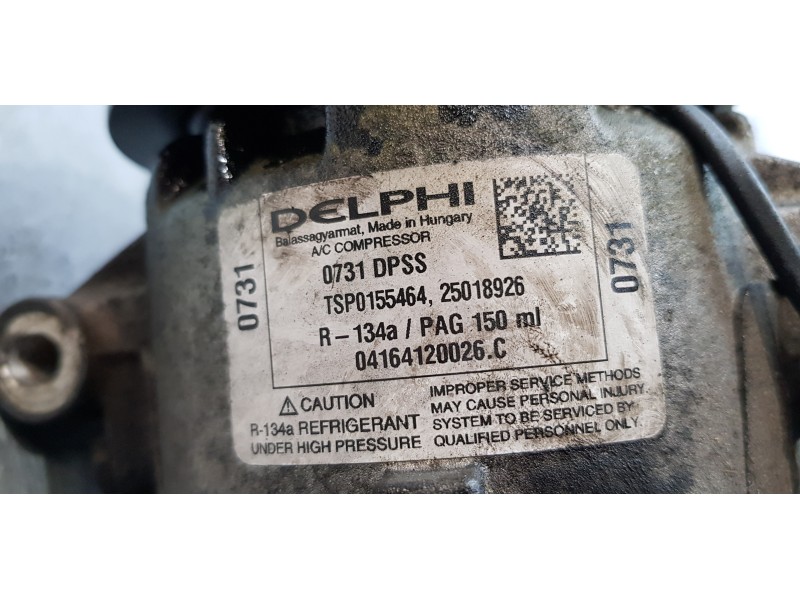 Recambio de compresor aire acondicionado para nissan qashqai+2 (jj10) visia 4x4 referencia OEM IAM TSP0155464   Recambio de compresor aire acondicionado para nissan qashqai+2 (jj10) visia 4x4 referencia OEM IAM TSP0155464