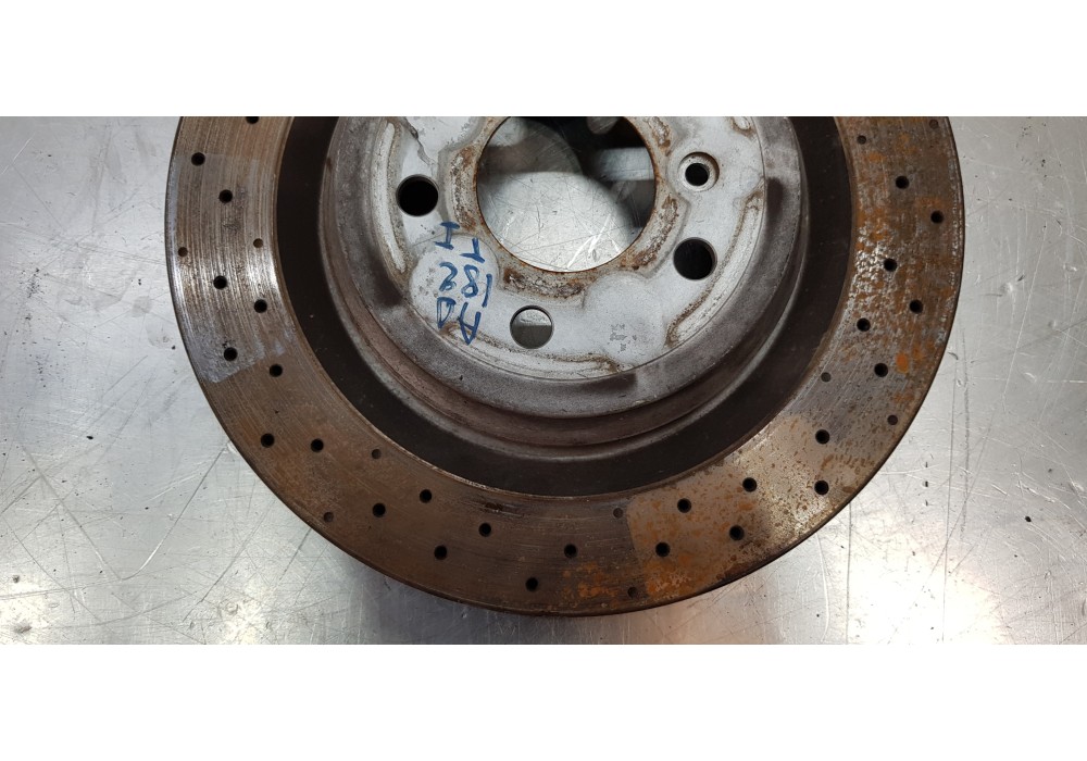 Recambio de disco freno trasero para mercedes clase m (w166) ml 350 bluetec (166.004) referencia OEM IAM A1664230412  