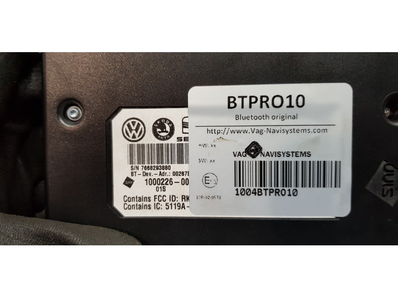 Recambio de modulo electronico para volkswagen golf vi (5k1) advance referencia OEM IAM 7P6035730C   Recambio de modulo electronico para volkswagen golf vi (5k1) advance referencia OEM IAM 7P6035730C