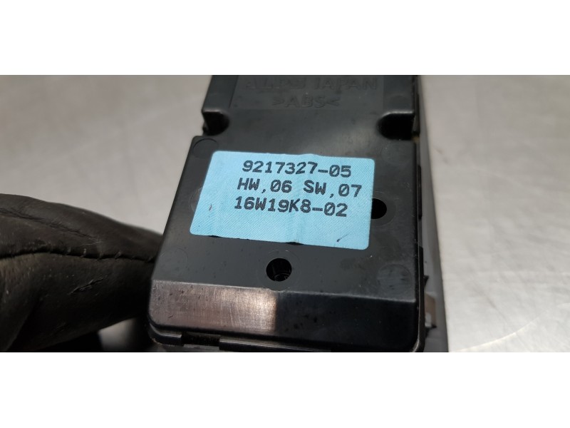 Recambio de mando elevalunas delantero izquierdo para bmw serie 3 touring (e91) 318d referencia OEM IAM 61319217327 9217327  Recambio de mando elevalunas delantero izquierdo para bmw serie 3 touring (e91) 318d referencia OEM IAM 61319217327 9217327