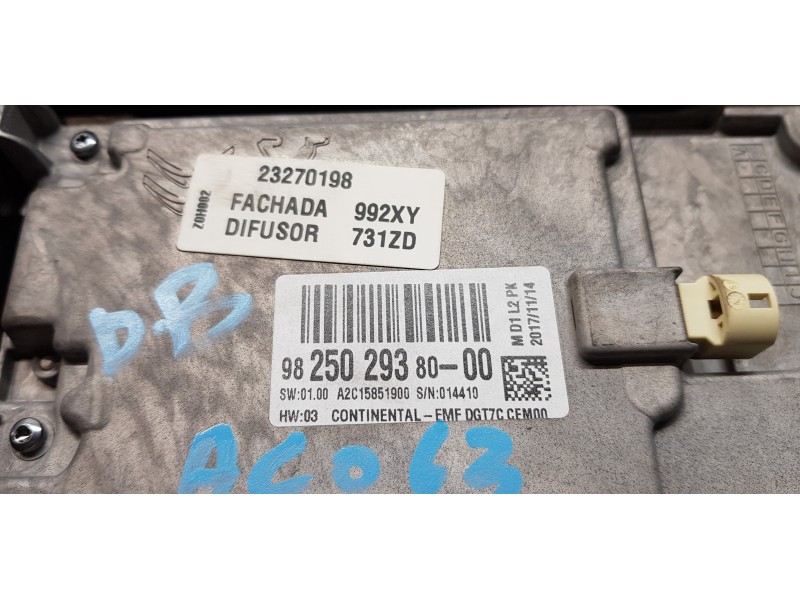 Recambio de pantalla multifuncion para citroen c4 picasso feel referencia OEM IAM 9825029380   Recambio de pantalla multifuncion para citroen c4 picasso feel referencia OEM IAM 9825029380