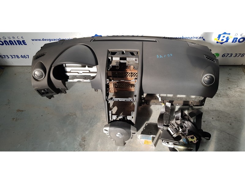 Recambio de kit airbag para nissan qashqai+2 (jj10) visia 4x4 referencia OEM IAM 98820EY20B   Recambio de kit airbag para nissan qashqai+2 (jj10) visia 4x4 referencia OEM IAM 98820EY20B