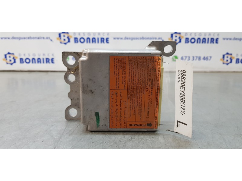 Recambio de kit airbag para nissan qashqai+2 (jj10) visia 4x4 referencia OEM IAM 98820EY20B   Recambio de kit airbag para nissan qashqai+2 (jj10) visia 4x4 referencia OEM IAM 98820EY20B
