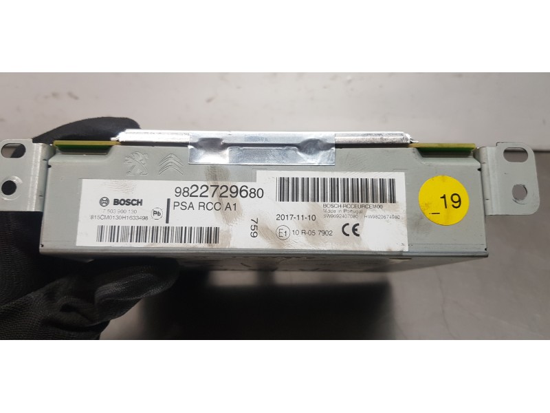 Recambio de sistema audio / radio cd para citroen c4 picasso feel referencia OEM IAM 9822729680   Recambio de sistema audio / radio cd para citroen c4 picasso feel referencia OEM IAM 9822729680