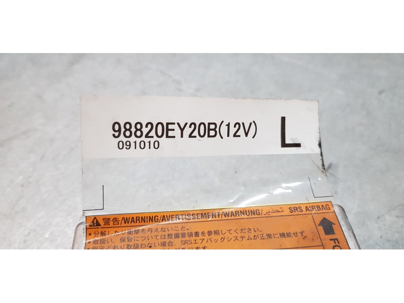 Recambio de kit airbag para nissan qashqai+2 (jj10) visia 4x4 referencia OEM IAM 98820EY20B   Recambio de kit airbag para nissan qashqai+2 (jj10) visia 4x4 referencia OEM IAM 98820EY20B