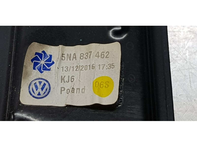 Recambio de elevalunas delantero derecho para volkswagen tiguan edition bmt referencia OEM IAM 5NA837462A 5NA837462 