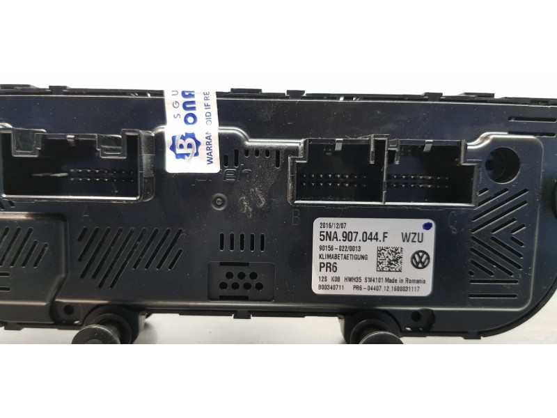 Recambio de mando climatizador para volkswagen tiguan edition bmt referencia OEM IAM 5NA907044FWZU 5NA907044F 