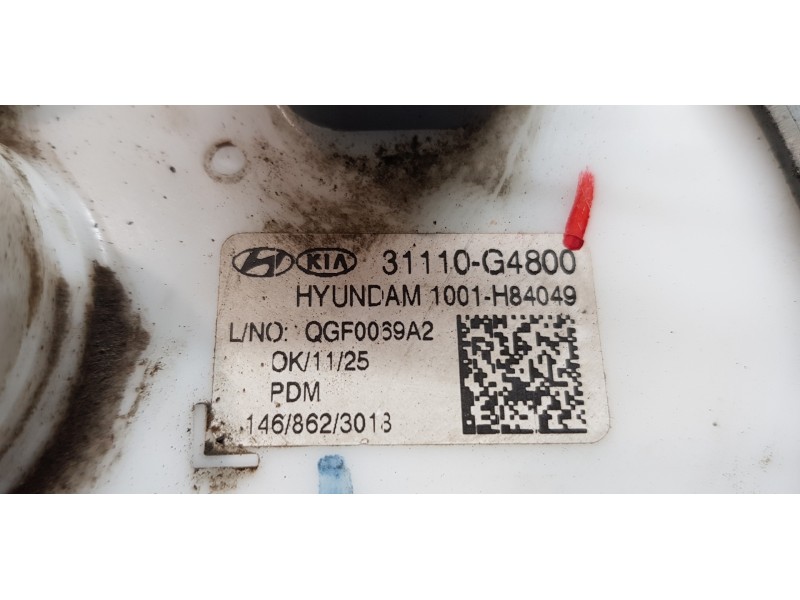 Recambio de aforador para hyundai i30 fastback tecno referencia OEM IAM 31120J7950 31110G4800 