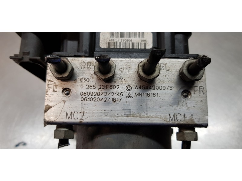 Recambio de abs para mitsubishi colt berlina 3 (cz) 1.1 inform referencia OEM IAM A4544200975 0265231502  Recambio de abs para mitsubishi colt berlina 3 (cz) 1.1 inform referencia OEM IAM A4544200975 0265231502