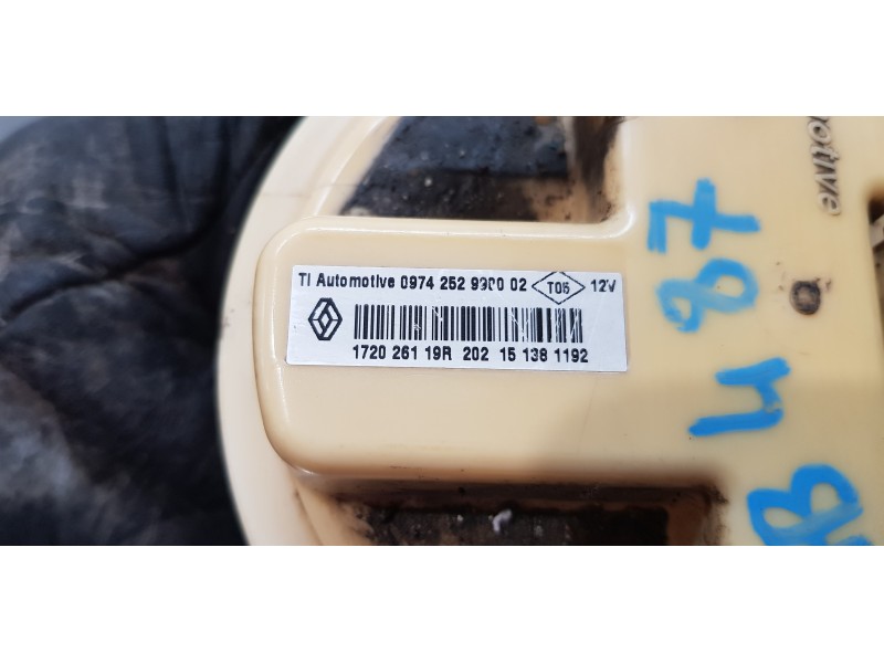 Recambio de aforador para dacia sandero ambiance referencia OEM IAM 172026119R   Recambio de aforador para dacia sandero ambiance referencia OEM IAM 172026119R