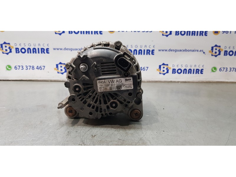Recambio de alternador para volkswagen polo (6r1) advance referencia OEM IAM 03P903023D   Recambio de alternador para volkswagen polo (6r1) advance referencia OEM IAM 03P903023D