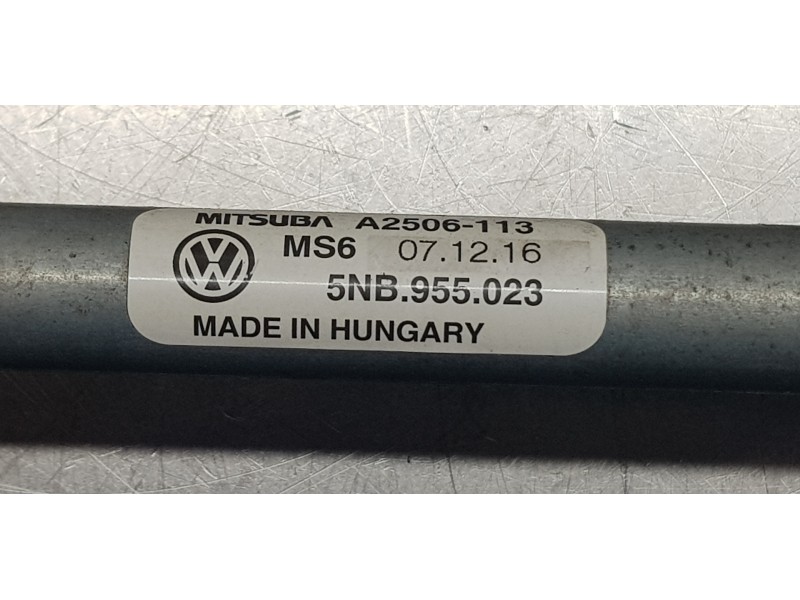 Recambio de motor limpia delantero para volkswagen tiguan edition bmt referencia OEM IAM 5NB955023A  