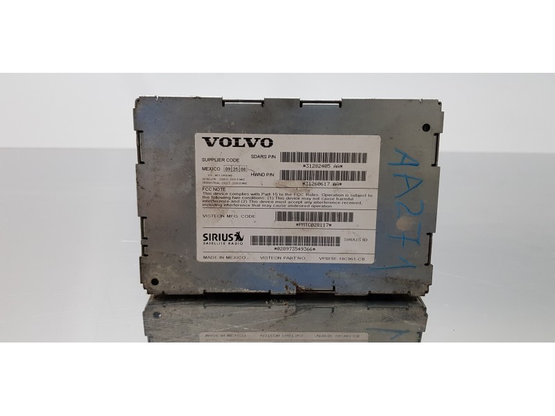 Recambio de modulo electronico para volvo c70 cabriolet t5 summum referencia OEM IAM 31282405AA   Recambio de modulo electronico para volvo c70 cabriolet t5 summum referencia OEM IAM 31282405AA