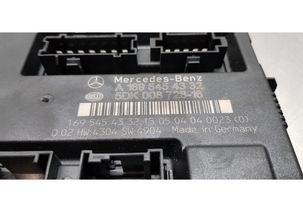 Recambio de modulo confort para mercedes clase a (w169) a 180 cdi a-edition referencia OEM IAM A1695454332  