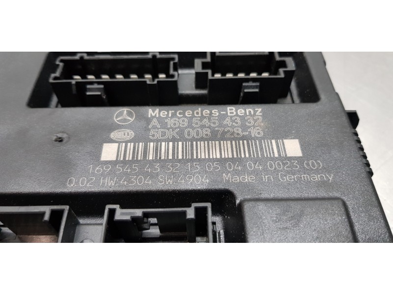 Recambio de modulo confort para mercedes clase a (w169) a 180 cdi a-edition referencia OEM IAM A1695454332  