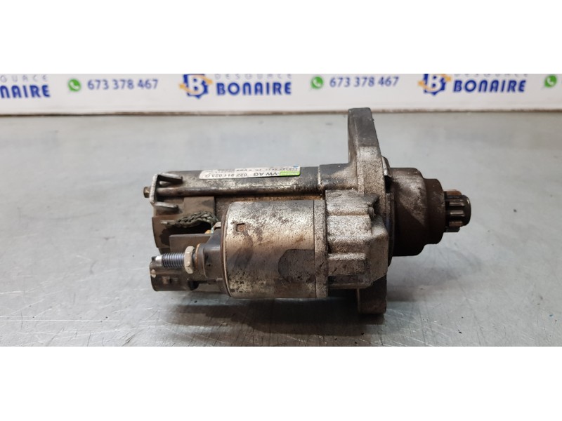 Recambio de motor arranque para volkswagen scirocco (137) 1.4 tsi (118kw) referencia OEM IAM 02Z911023G  