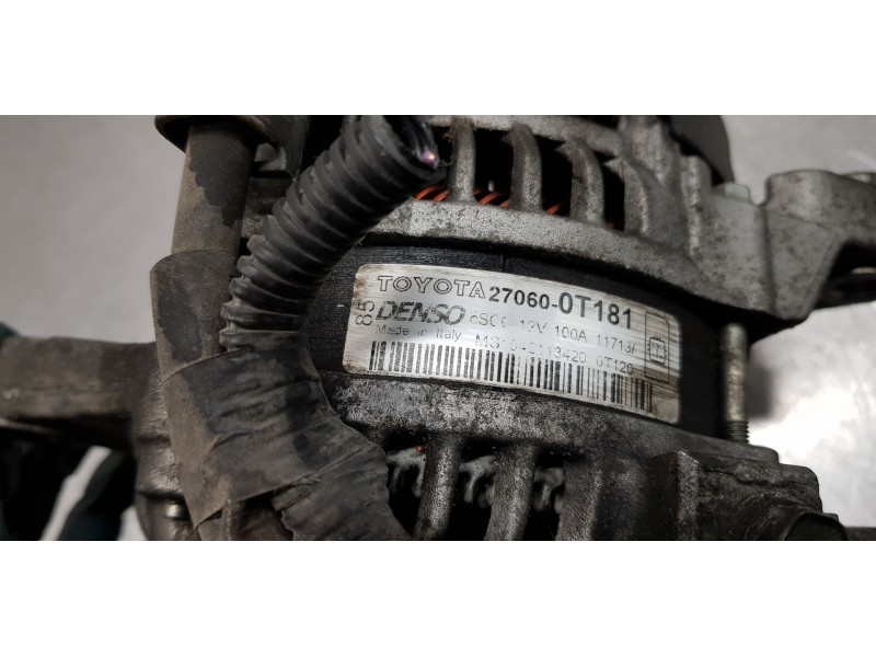 Recambio de alternador para toyota verso active referencia OEM IAM 270600T181   Recambio de alternador para toyota verso active referencia OEM IAM 270600T181