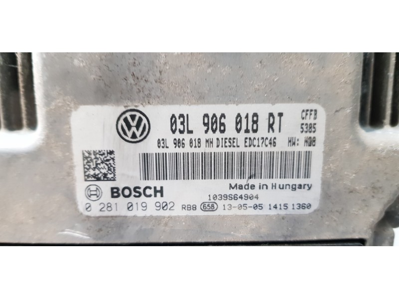 Recambio de centralita motor uce para skoda superb combi (3t5) active referencia OEM IAM 03L906018RT   Recambio de centralita motor uce para skoda superb combi (3t5) active referencia OEM IAM 03L906018RT