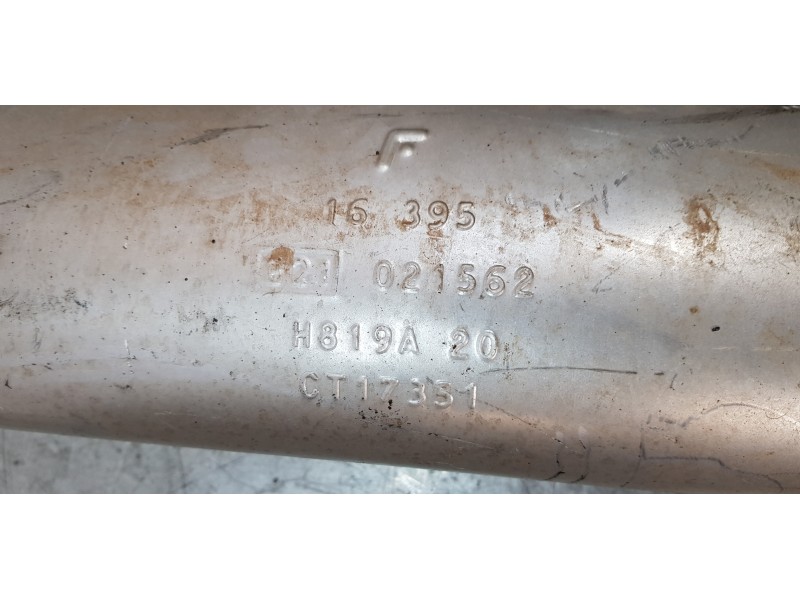 Recambio de tubo escape trasero para citroen c1 audace referencia OEM IAM 1730H0  