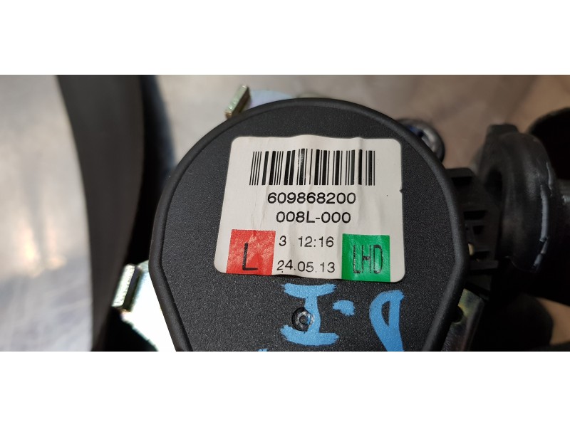 Recambio de cinturon seguridad delantero izquierdo para skoda superb combi (3t5) active referencia OEM IAM 3T1857701   Recambio de cinturon seguridad delantero izquierdo para skoda superb combi (3t5) active referencia OEM IAM 3T1857701