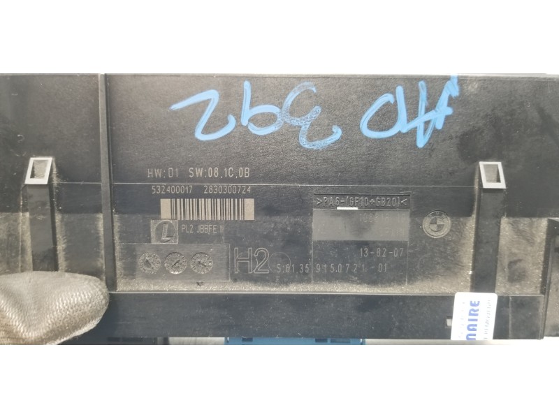 Recambio de modulo confort para bmw serie 1 berlina (e81/e87) 120d referencia OEM IAM 61359150721   Recambio de modulo confort para bmw serie 1 berlina (e81/e87) 120d referencia OEM IAM 61359150721