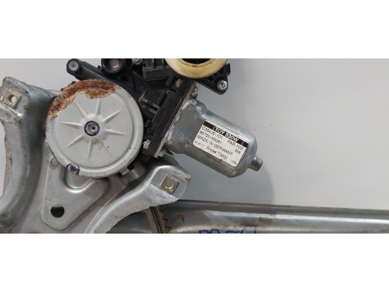 Recambio de elevalunas trasero izquierdo para toyota avensis touring sports executive referencia OEM IAM 6984005131  