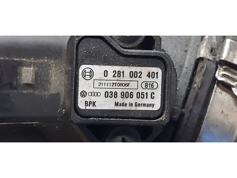 Recambio de tubo presion turbocompresor para audi q7 (4l) 3.0 tdi referencia OEM IAM 7L6145795AE 038906051C 7L6145770AA