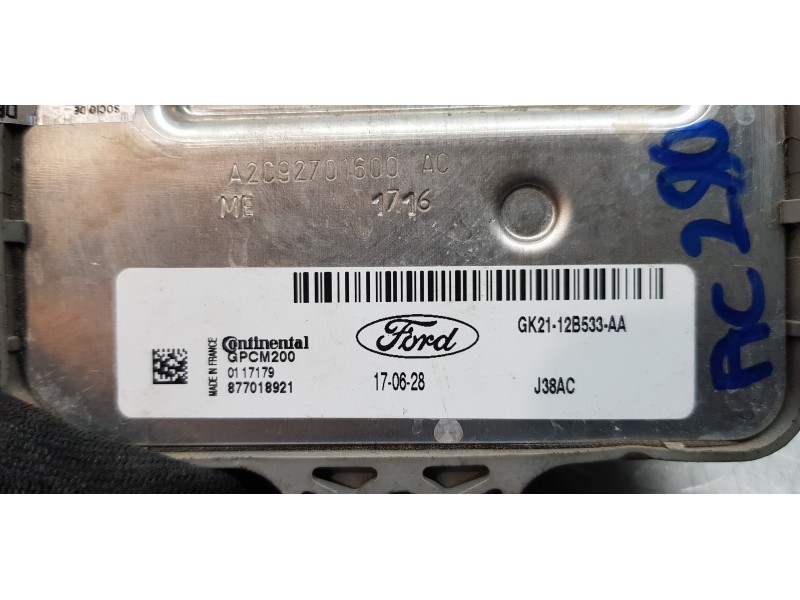 Recambio de modulo electronico para ford transit kastenwagen (ttg) 350 l2 ambiente referencia OEM IAM GK2112B533AA   Recambio de modulo electronico para ford transit kastenwagen (ttg) 350 l2 ambiente referencia OEM IAM GK2112B533AA