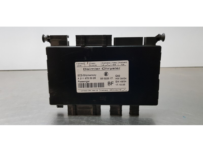 Recambio de modulo electronico para mercedes clase r (w251) 320 cdi (251.022) referencia OEM IAM A2118705026  