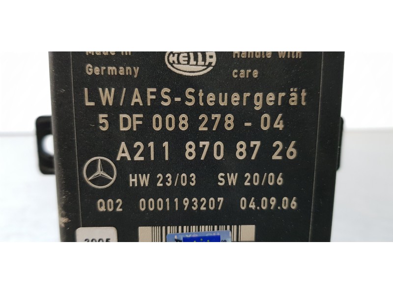 Recambio de modulo electronico para mercedes clase r (w251) 320 cdi (251.022) referencia OEM IAM A2118708726  