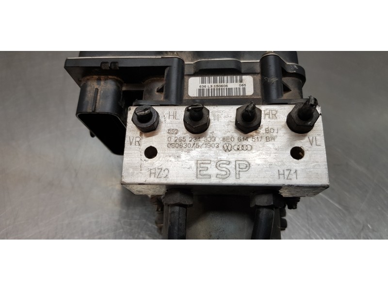 Recambio de abs para audi a4 berlina (8e) 2.0 tdi 16v (103kw) referencia OEM IAM 8E0614517BH 0265234333 
