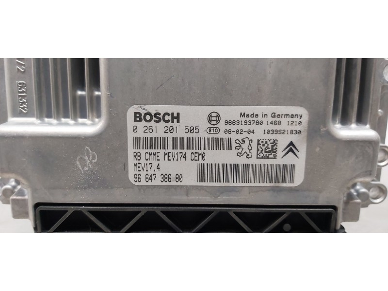 Recambio de centralita motor uce para peugeot 308 premium referencia OEM IAM 9664738680  