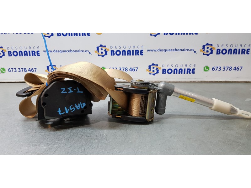 Recambio de cinturon seguridad trasero izquierdo para bmw serie 7 (e65/e66) 735i referencia OEM IAM 72119132843  