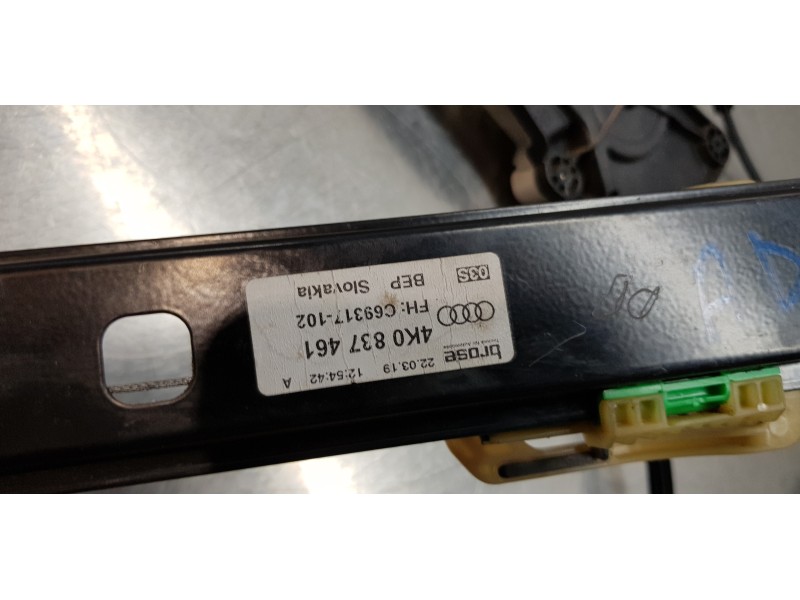Recambio de elevalunas delantero izquierdo para audi a6 berlina (4a2) 40 tdi basic referencia OEM IAM 4K0837461 4K0959801 