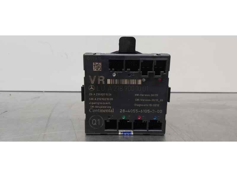 Recambio de centralita cierre para mercedes clase cls (w218) cls 350 cdi be (218.323) referencia OEM IAM A2189001101  