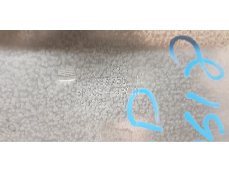 Recambio de elevalunas delantero derecho para seat ibiza (6l1) stella referencia OEM IAM 6L3837752BQ   Recambio de elevalunas delantero derecho para seat ibiza (6l1) stella referencia OEM IAM 6L3837752BQ