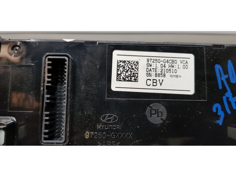 Recambio de mando climatizador para hyundai i30 fastback tecno referencia OEM IAM 97250G4CB0VCA 97250G4CB0 